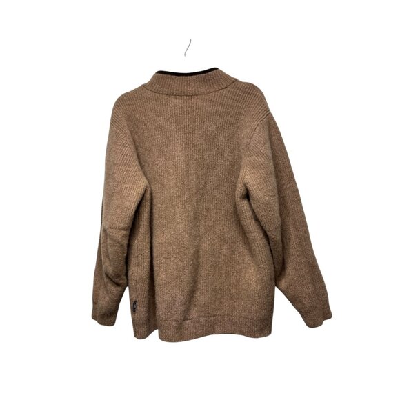 LL Bean Waterfowl 100%‎ Merino Lambs Wool Gore-tex 1/4 Zip Sweater XXL TALL - Picture 7 of 10